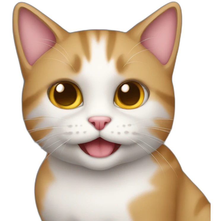 Gato divertido emoji