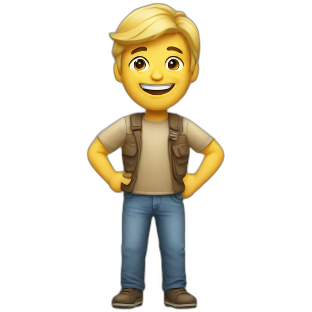 happy content designer emoji