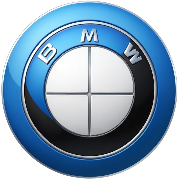 Bmw car logo emoji