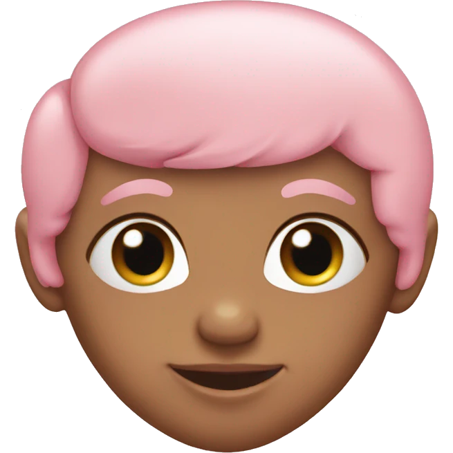Baby pink heart emoji