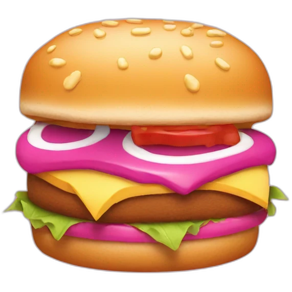 pink fastfood emoji