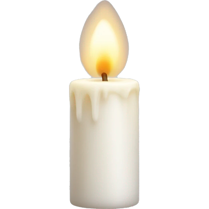 white candle emoji