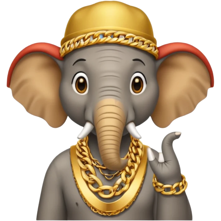 elephant rapper emoji