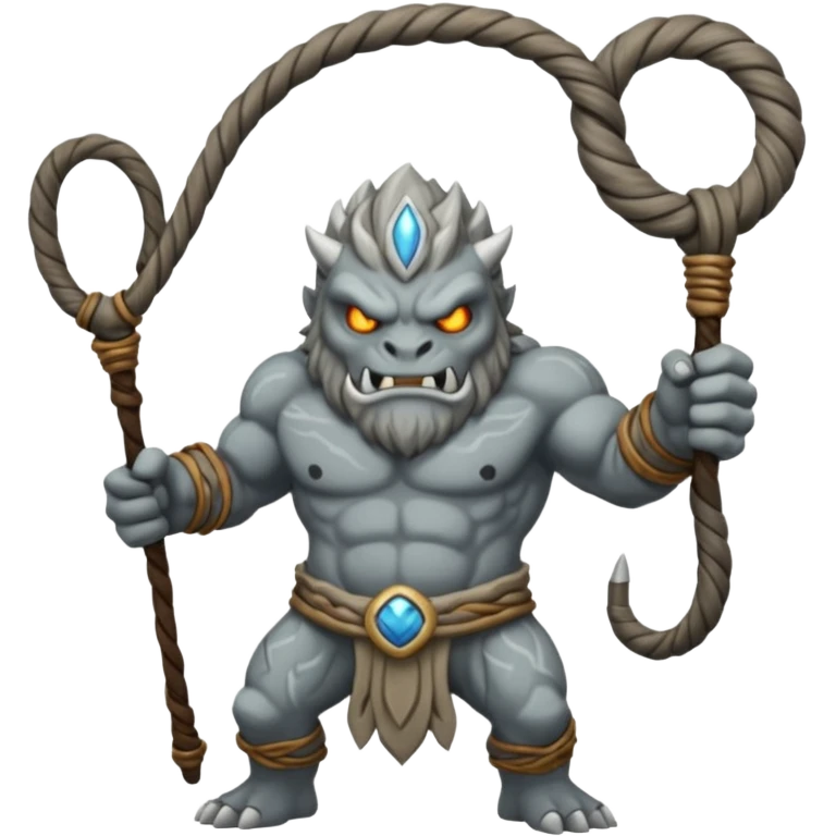 earth elemental long whip emoji