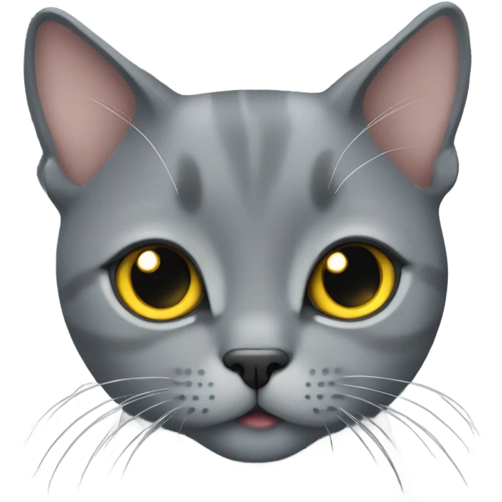 Cutest chartreux cat emoji