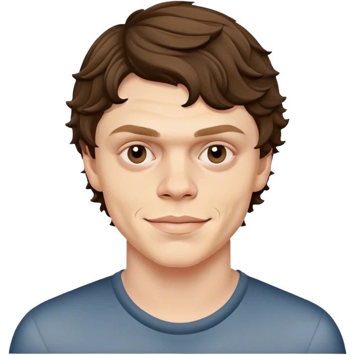 evan peters dimples emoji