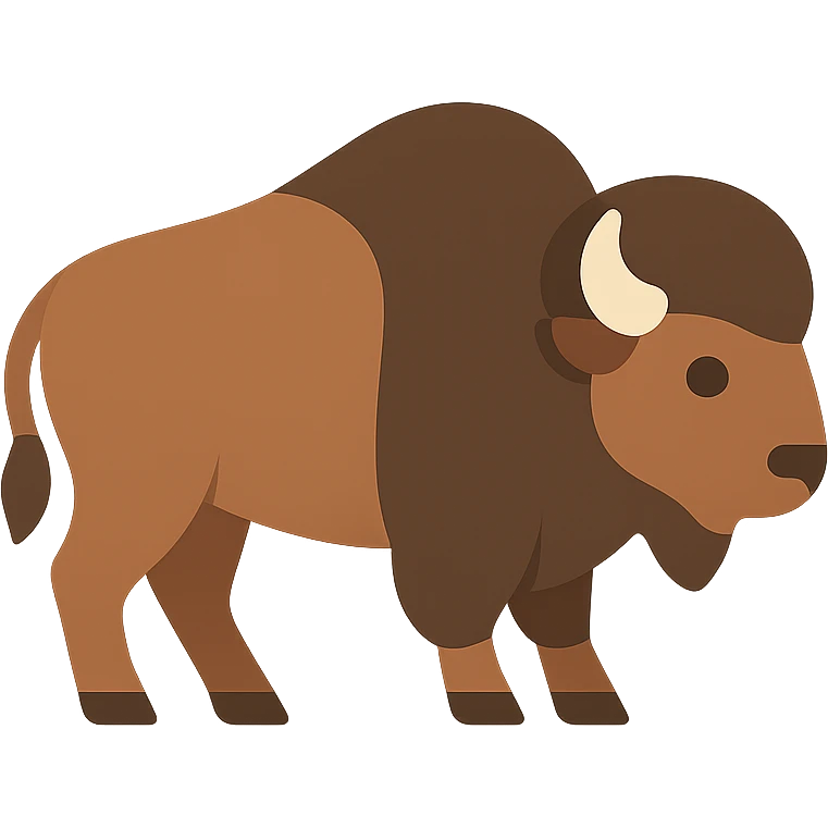 Bison emoji