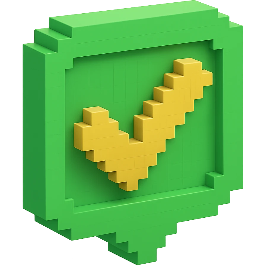 check in green icon emoji