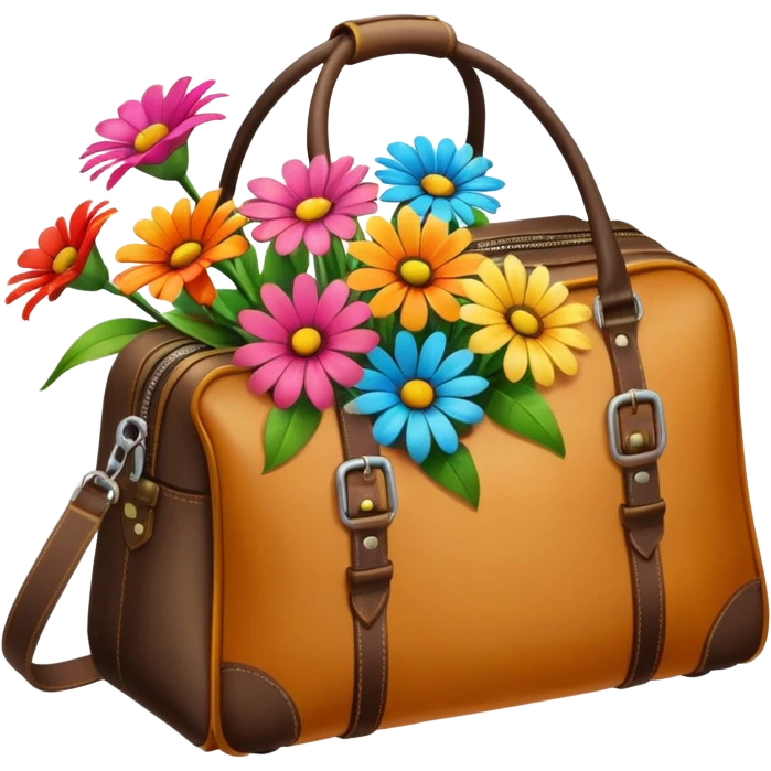 Flower bouquet travel emoji