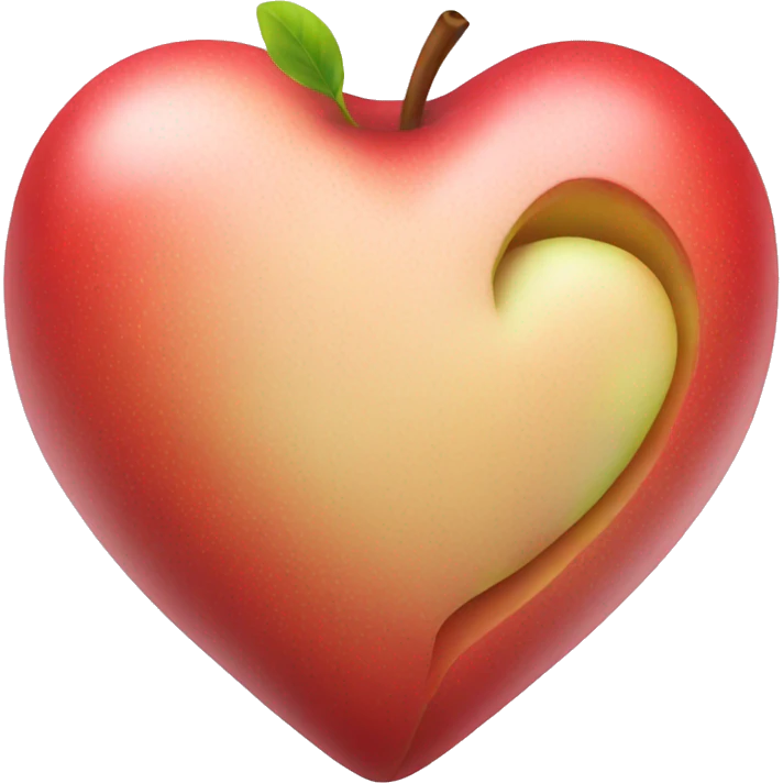 apple heart emoji