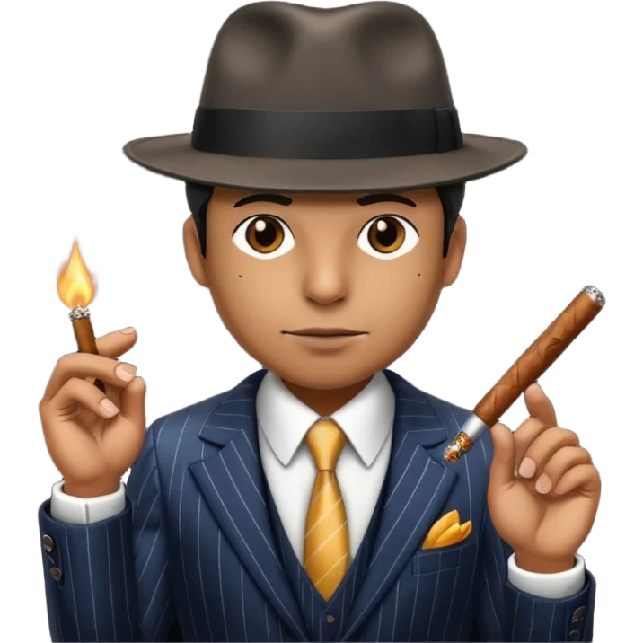 Peux tu me faire un gangster  🙏🏽  emoji