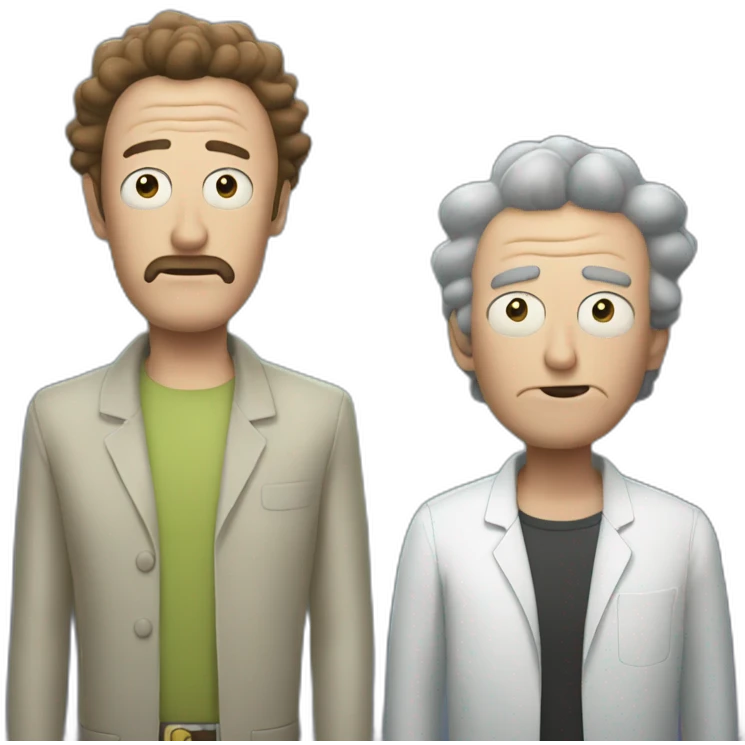 dick and morty emoji