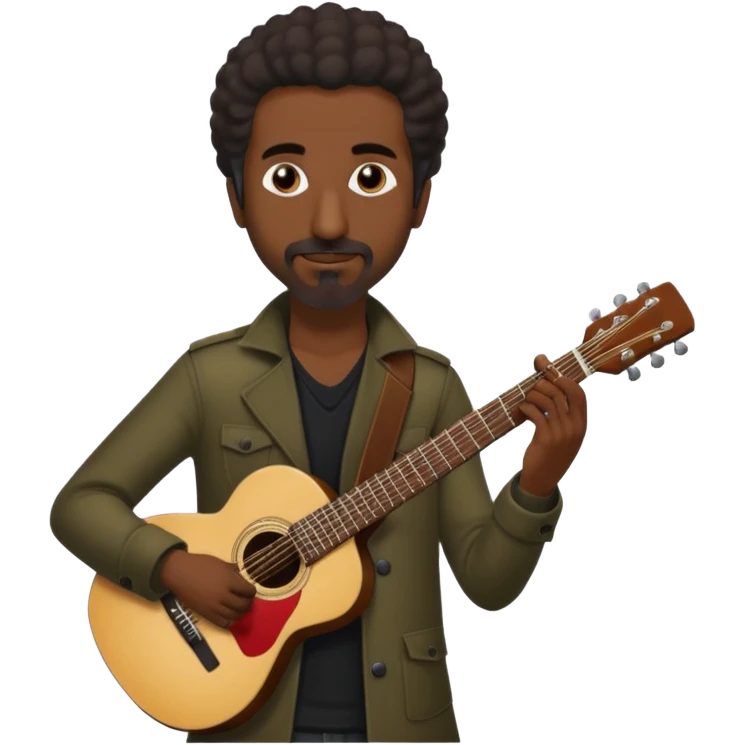 serj tankian holding a guitar emoji