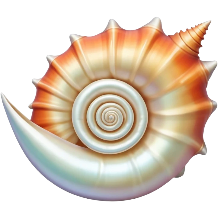 conch shell emoji