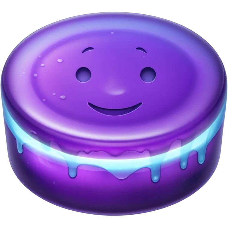 jelly disc smushed emoji