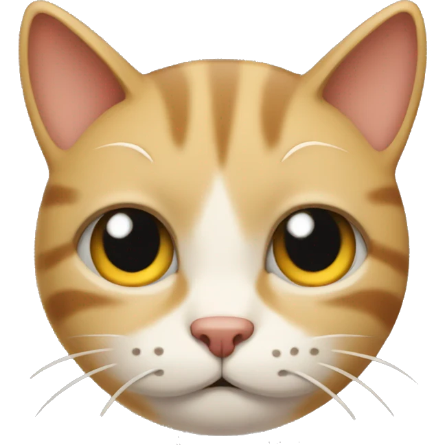 Unhappy,and Happy,a cat emoji