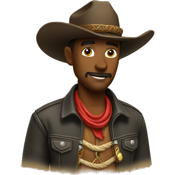 cowboy with lasso emoji