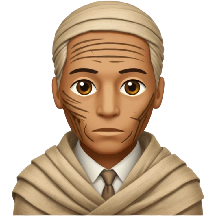 The Mummified Businessman emoji