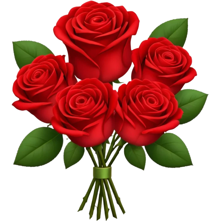 Bouquet of roses emoji