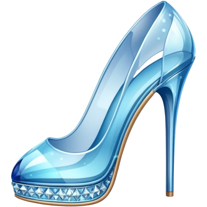 crystal expensive highhills shoes emoji
