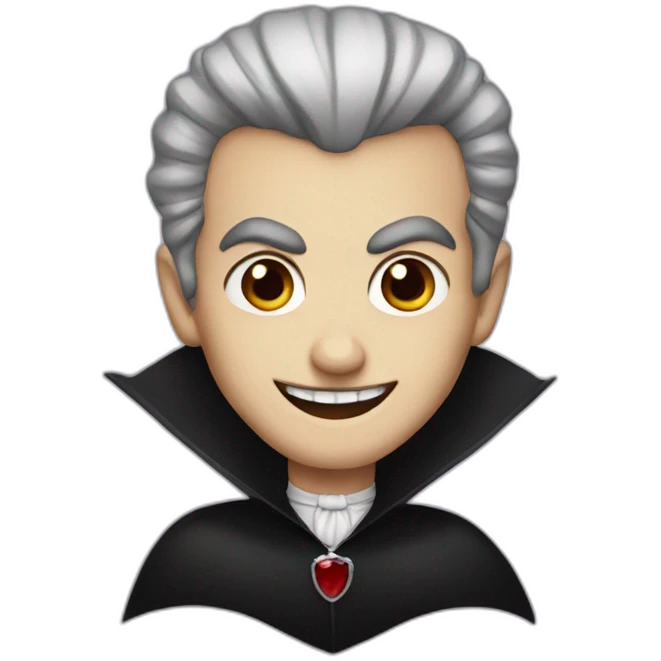 dracula halloween emoji
