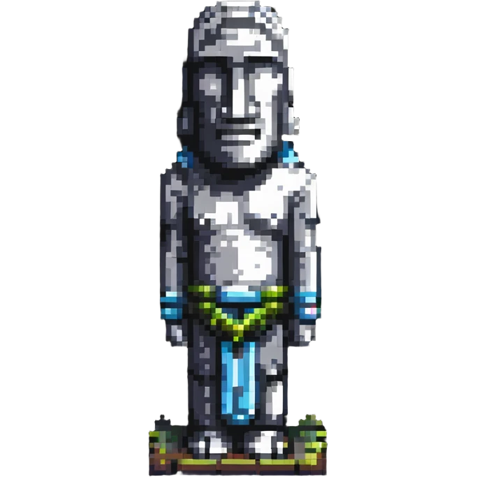 moai statue 🗿 emoji