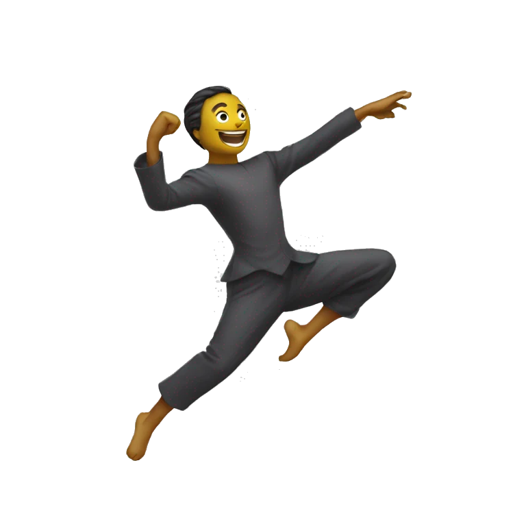 Chat qui danse emoji