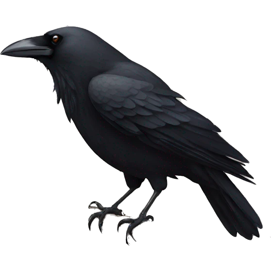 crow emoji