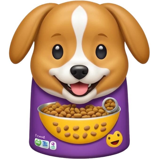 dog food packaging emoji emoji