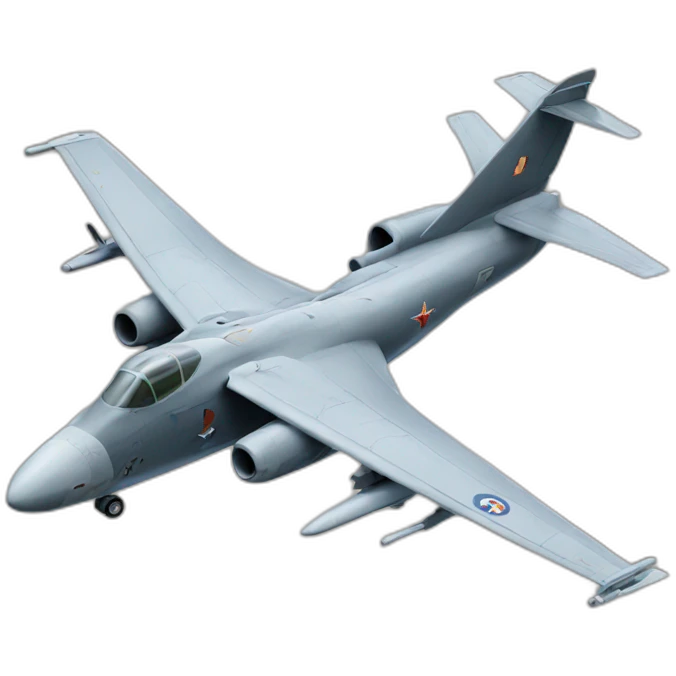 Military plane emoji