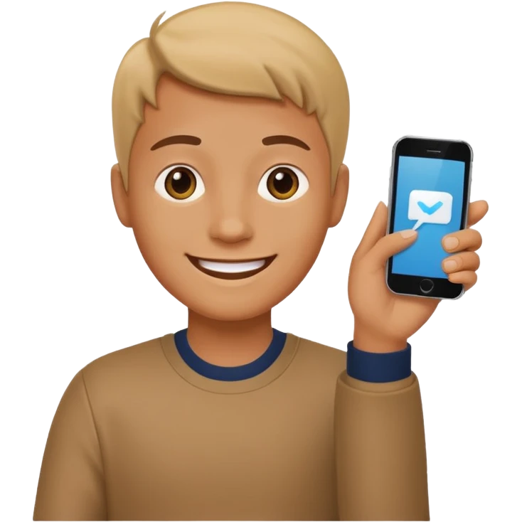 waving hand SMS emoji