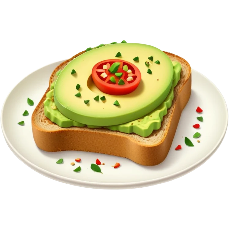 Avocado toast  emoji