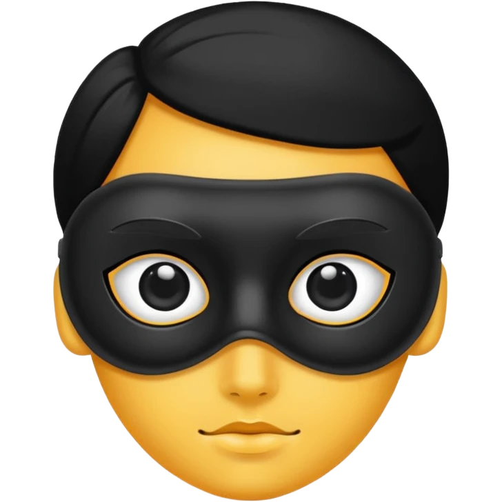 bold fit eye mask emoji