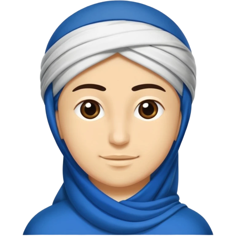 DOĞU TÜRKİSTAN BAYRAĞI (İNSANSIZ) AY VE YILDIZ MAVİ BAYRAK emoji