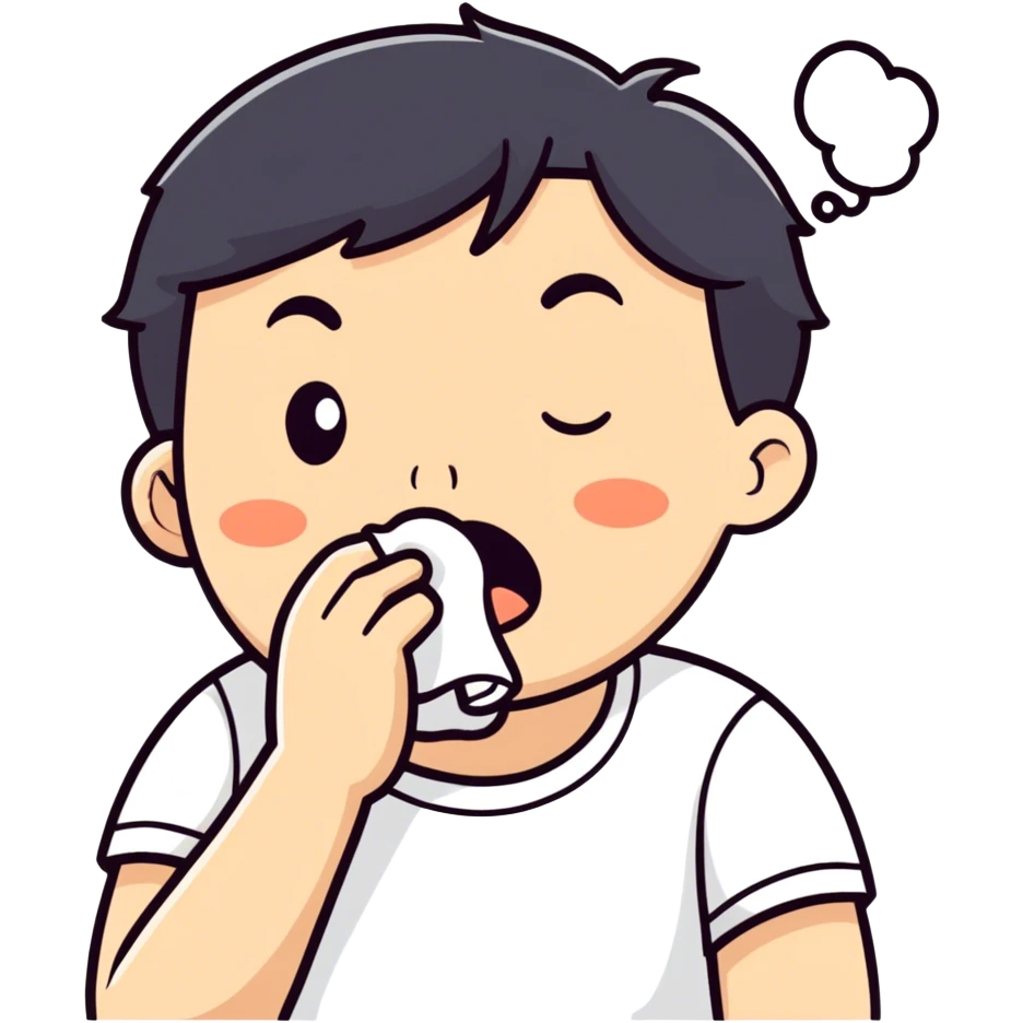 Болеющий человек emoji