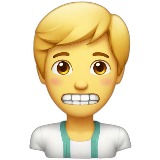 Sorry about your teeth emoji