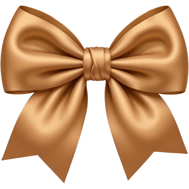 Light Brown bow emoji