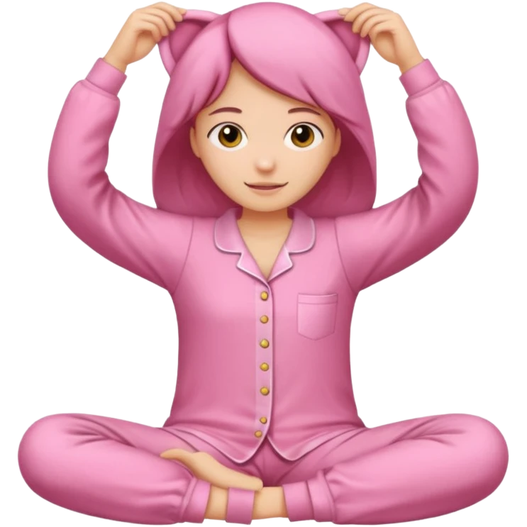 Pink pjs emoji