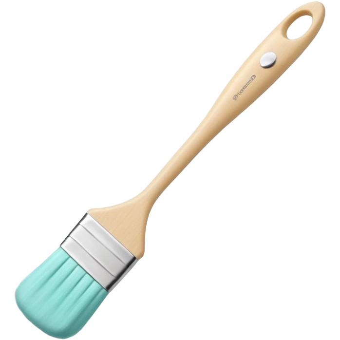Beige silicon pastry brush emoji