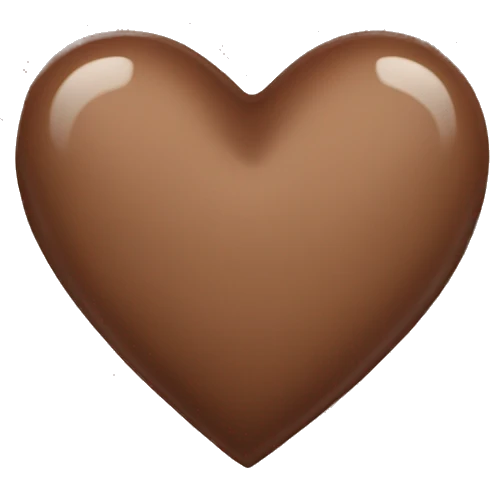 brown heart emoji