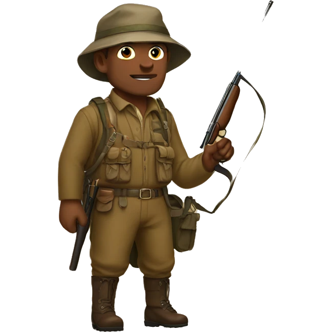 Hunting emoji