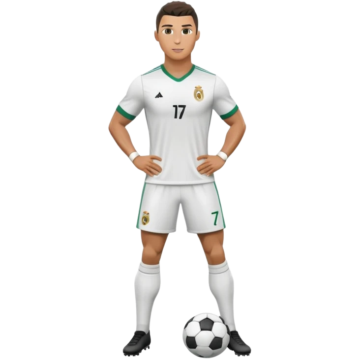 A full body picture of cristiano ronaldo emoji