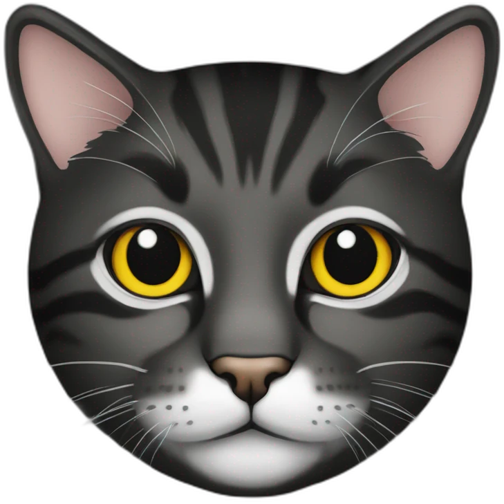 Cat blck emoji