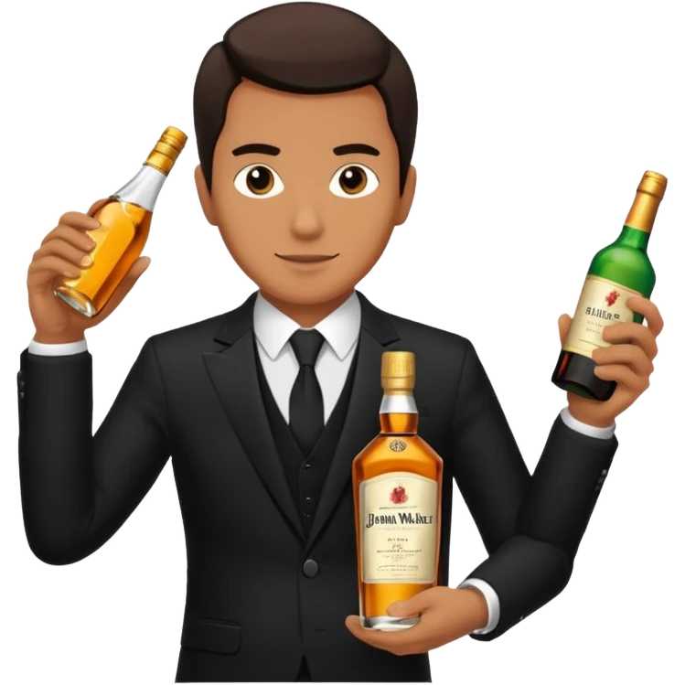 Jhonnie walker guy walking emoji