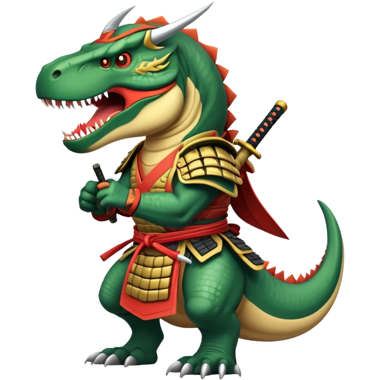 Samurai Trex  emoji