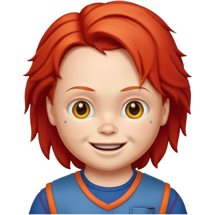Un emojin de chuky emoji