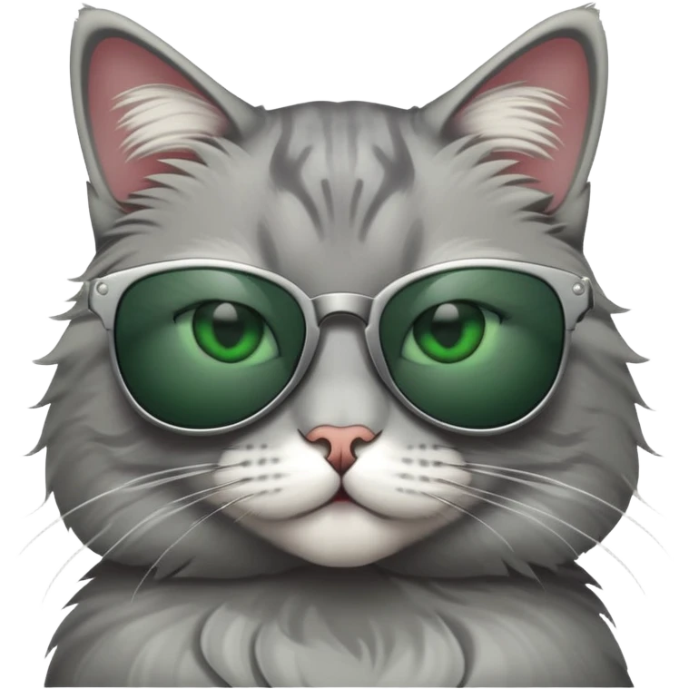 Cat wearing sunglasses emoji
