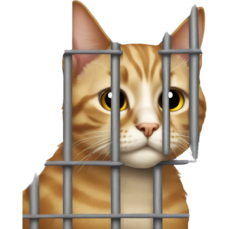 Cat in jail emoji