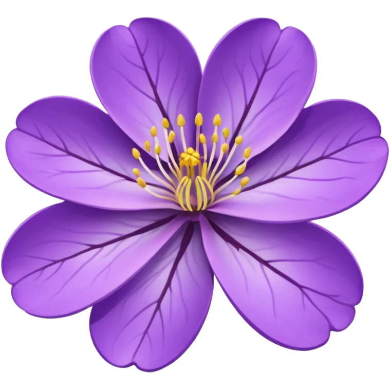 purple blossom emoji