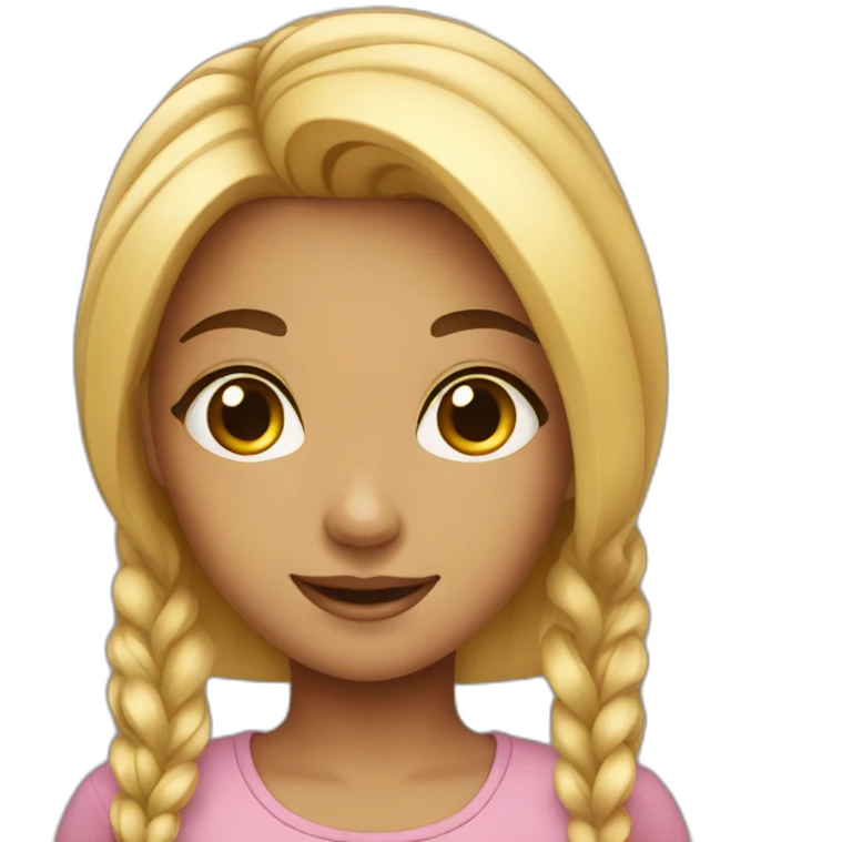 charming girl emoji
